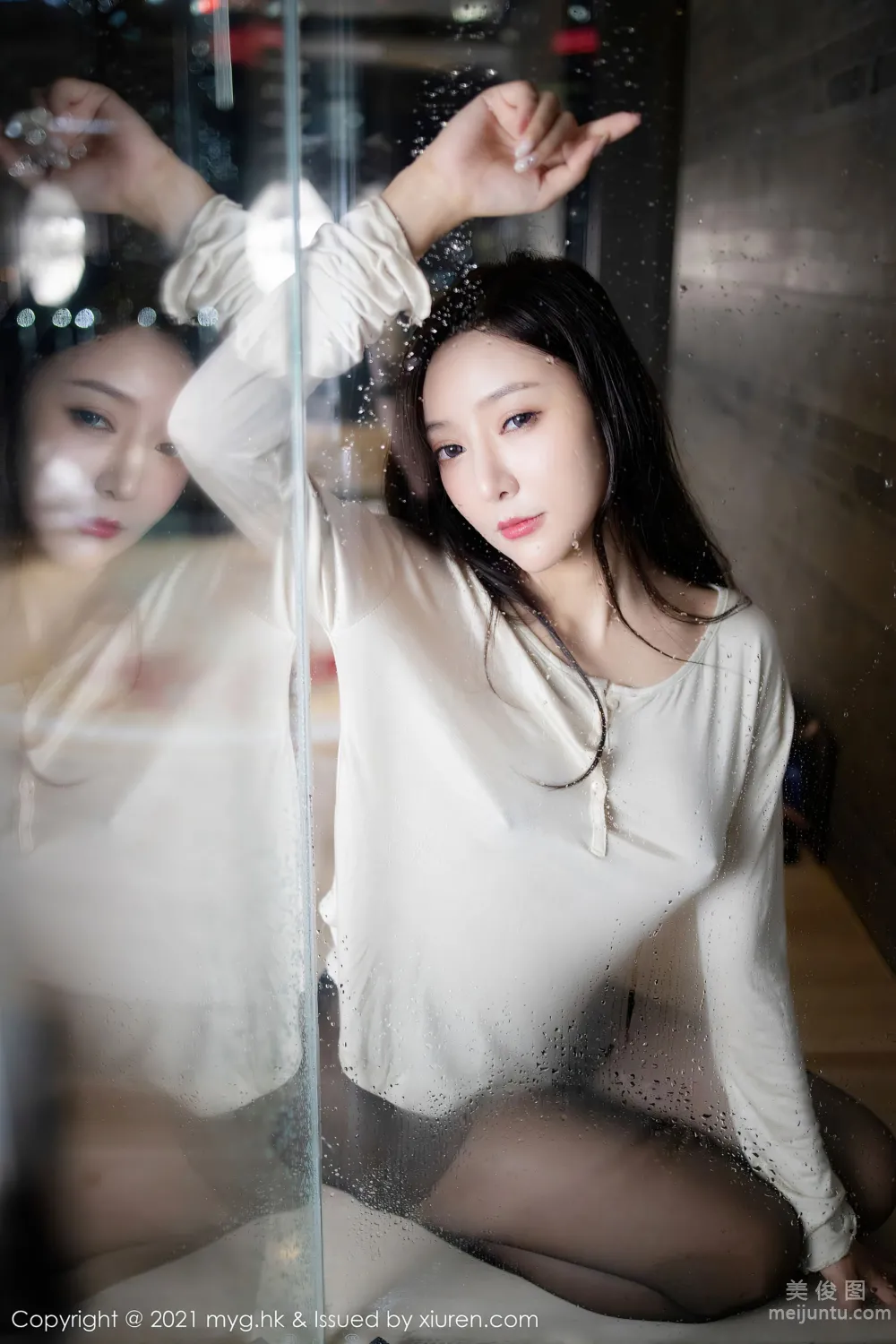 [美媛館MyGirl] Vol.555 王馨瑤yanni - 淋漓動人的浴室花瓣浴系列 39