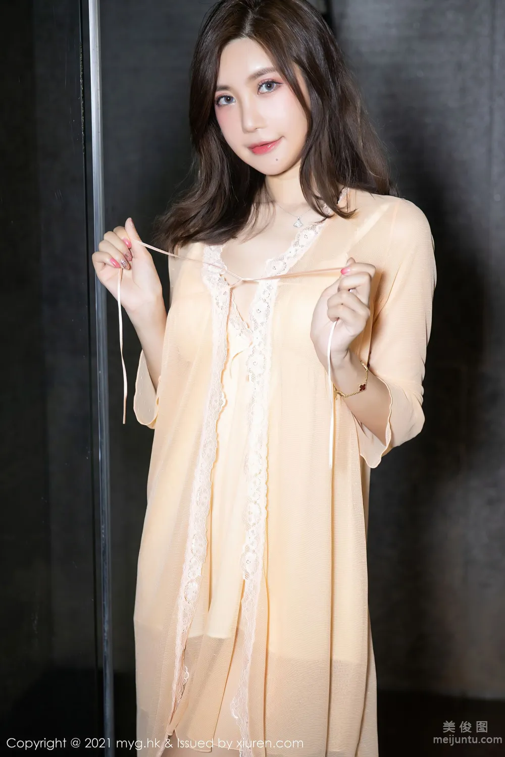[美媛館MyGirl] Vol.561 绮裡嘉Carina - 媚态淋漓動人的私房妩媚 9