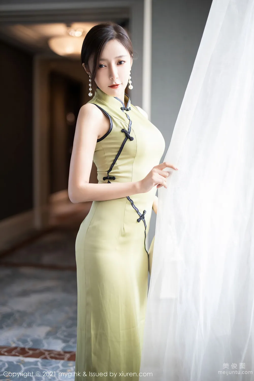 [美媛館MyGirl] Vol.551 王馨瑤yanni - 古典浪漫的韻味旗袍 6