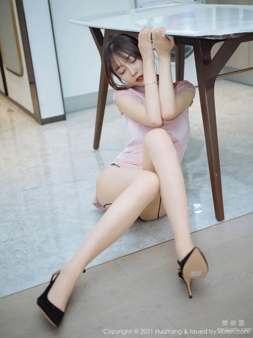 [花漾HuaYang] Vol.430 玥兒玥er - 典雅且浪漫的古典粉色旗袍 41