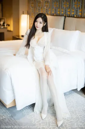 [美媛館MyGirl] Vol.564 王馨瑤yanni - 精緻動人的白色連衣裙