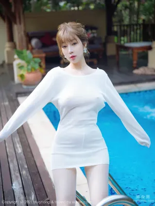 [花漾HuaYang] Vol.429 王雨純 - 潔白輕盈的毛衣