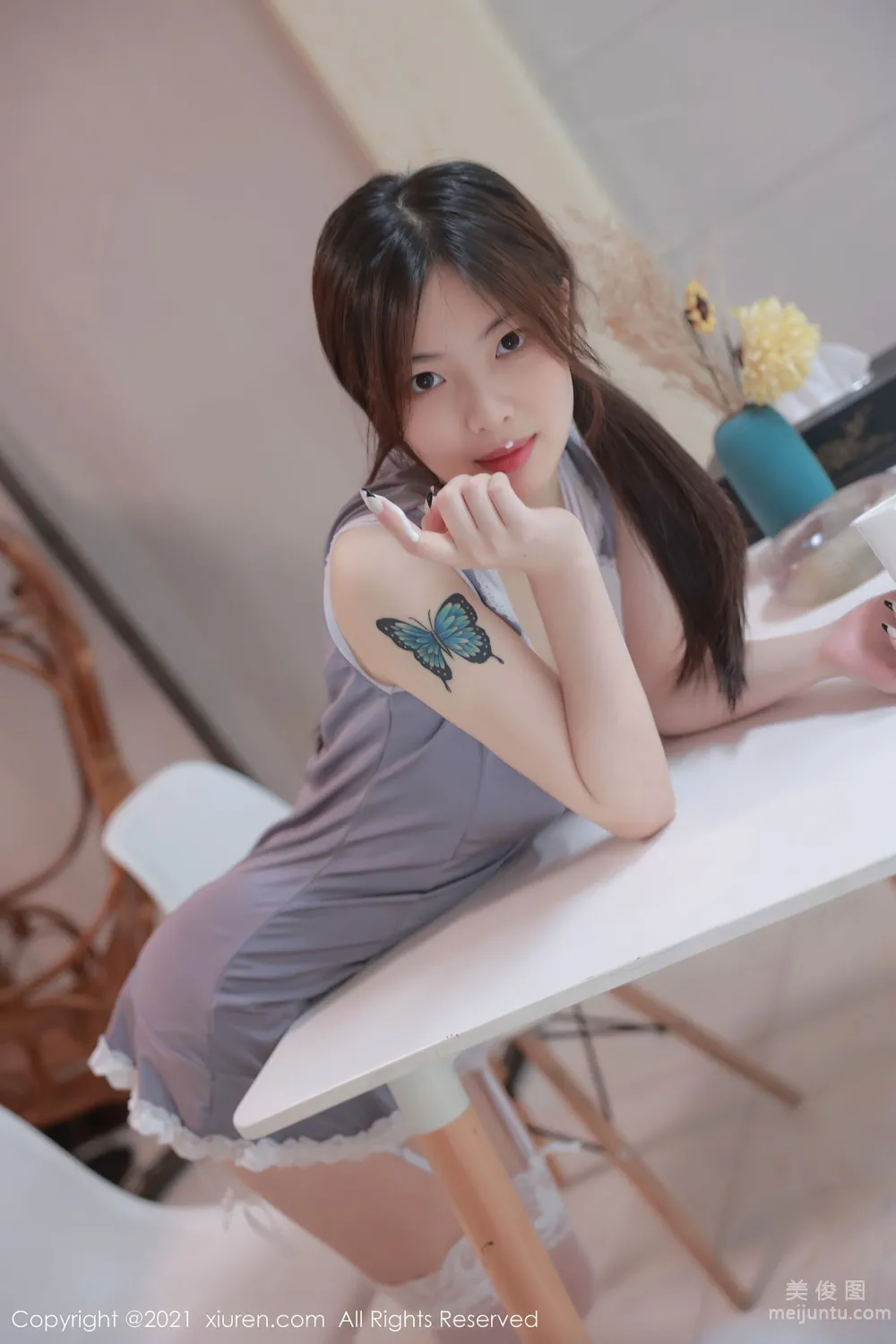 [秀人XIUREN] No.3622 明日花桃桃 - 經典溫柔可人的女仆裝系列 10