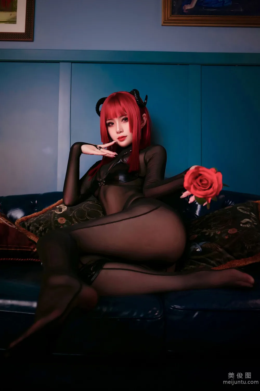 [网红COSER写真] 曉美媽&羊大真人 - 魔女集会14