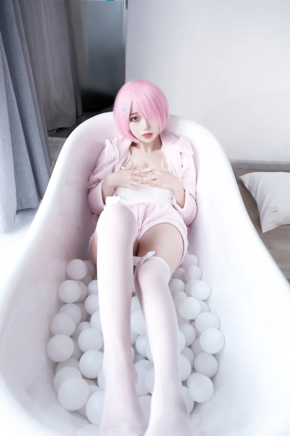 [網紅COSER寫真] eloise軟軟 - 純欲拉姆 21