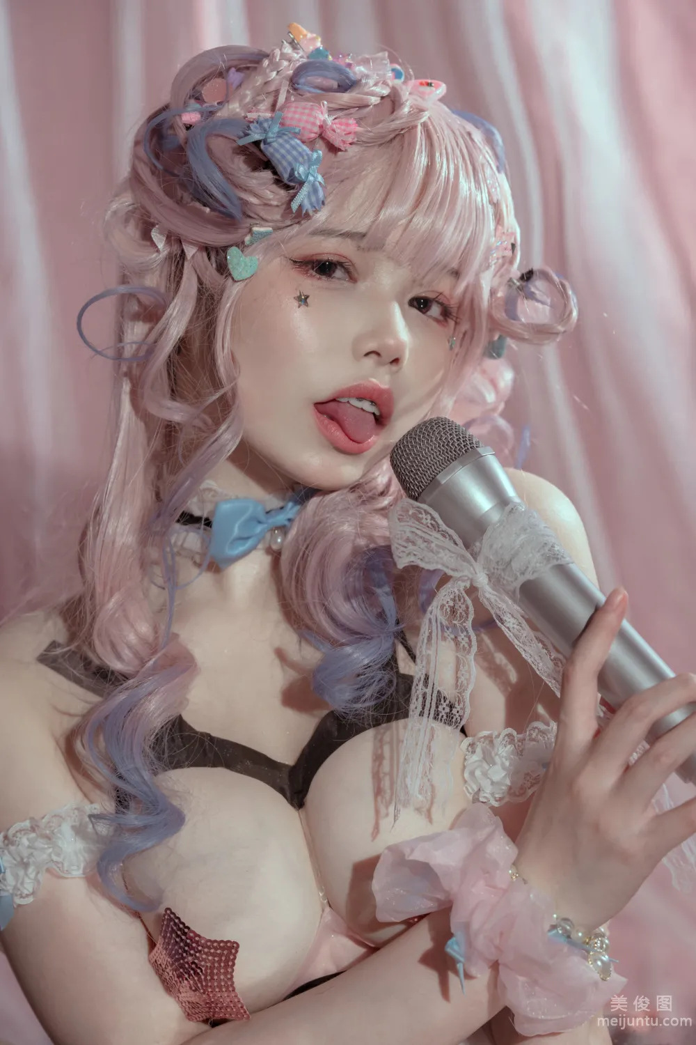 [網紅COSER寫真] 七月喵子 - 愛豆 23
