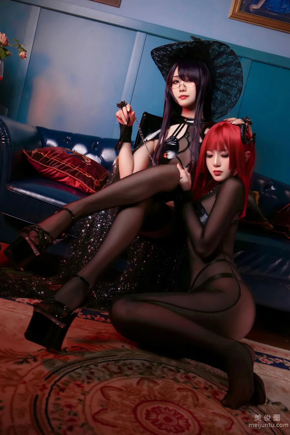 [网红COSER写真] 曉美媽&羊大真人 - 魔女集会6