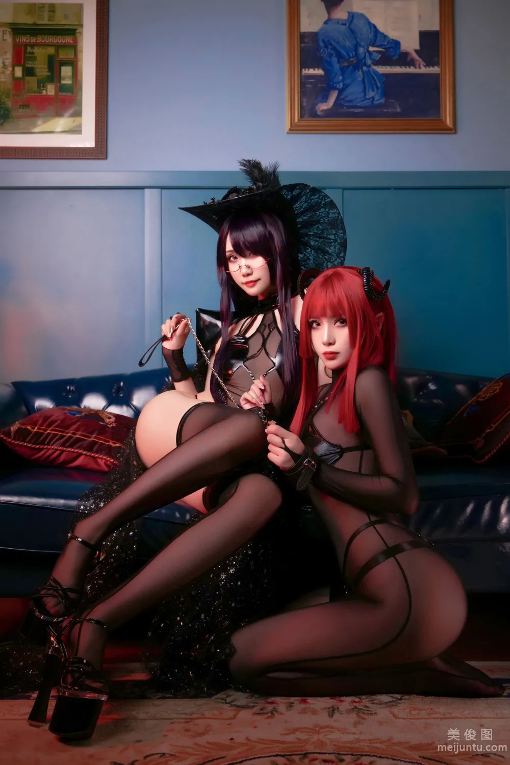 [网红COSER写真] 曉美媽&羊大真人 - 魔女集会10
