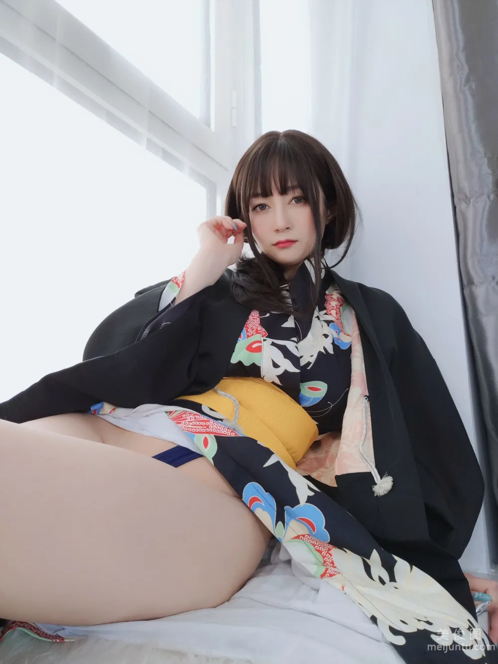 [網紅COSER寫真] 白銀 - 和服下的秘密 16