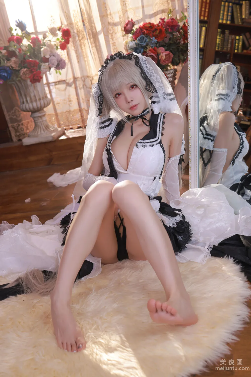[網紅COSER寫真] 水淼aqua - 碧藍航線 可畏 婚紗 5