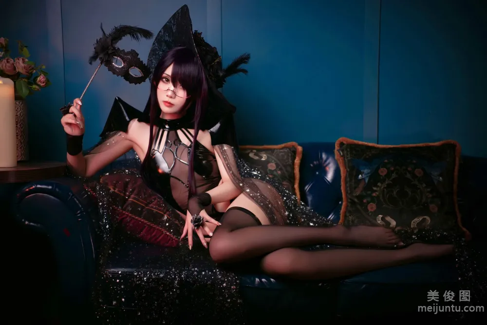 [网红COSER写真] 曉美媽&羊大真人 - 魔女集会23