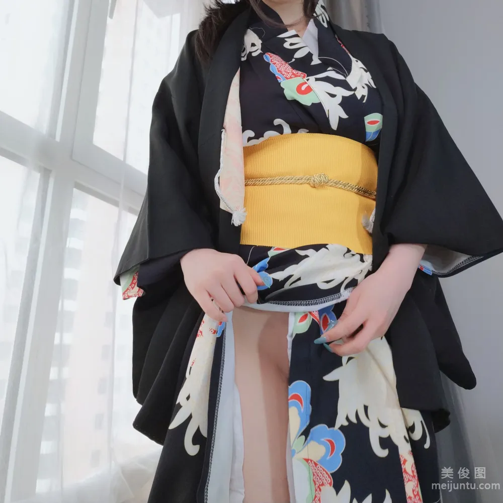 [網紅COSER寫真] 白銀 - 和服下的秘密 10