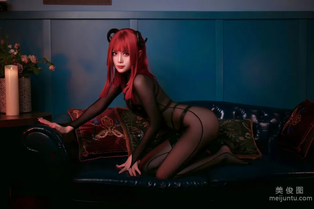[网红COSER写真] 曉美媽&羊大真人 - 魔女集会18