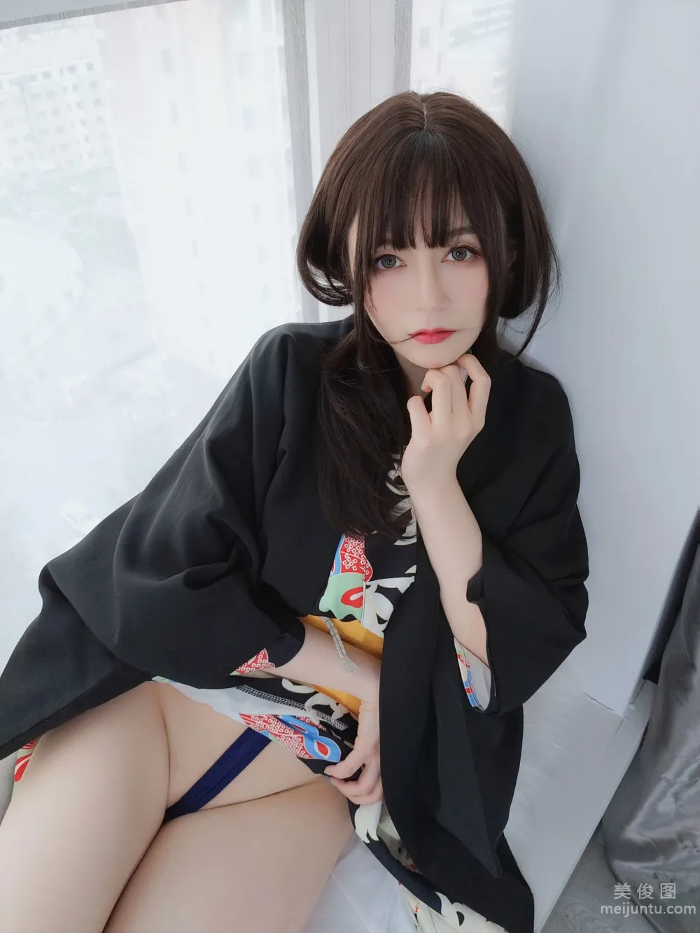 [網紅COSER寫真] 白銀 - 和服下的秘密 12