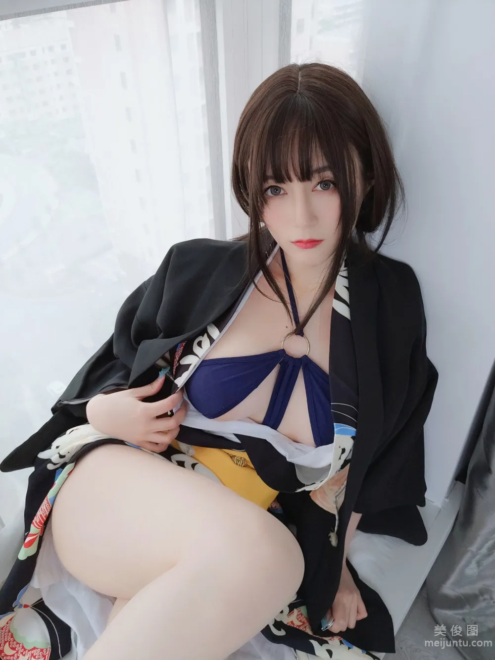 [網紅COSER寫真] 白銀 - 和服下的秘密 18