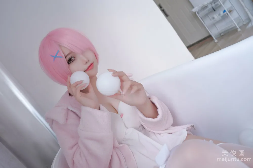 [網紅COSER寫真] eloise軟軟 - 純欲拉姆 10