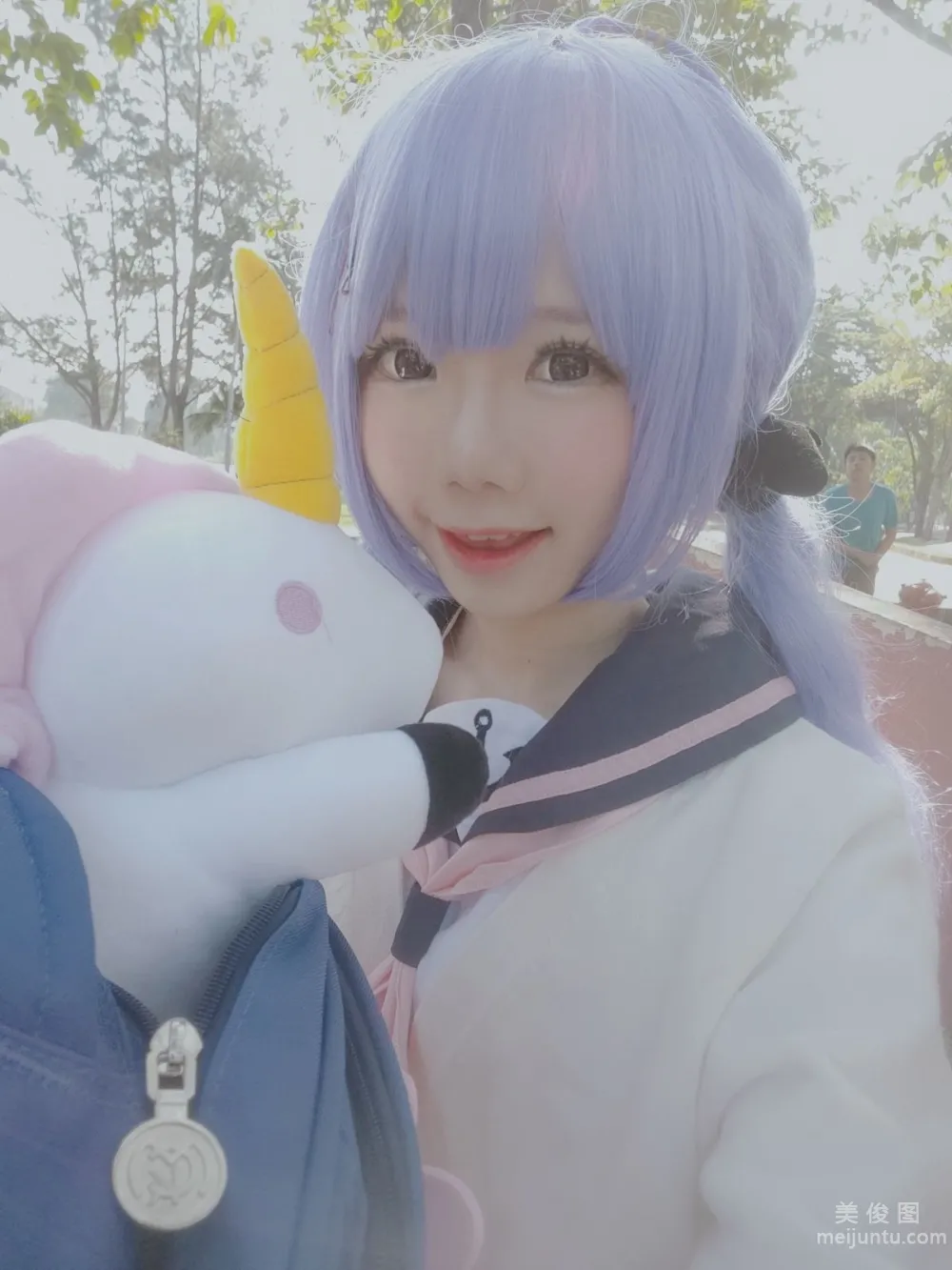 [網紅COSER寫真] Sally Dorasnow - Unicorn JK Set 套圖 6