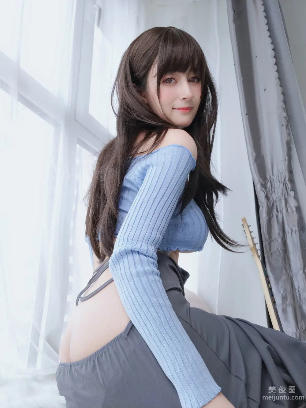[網紅COSER寫真] 白銀 - 吉他妹妹 145
