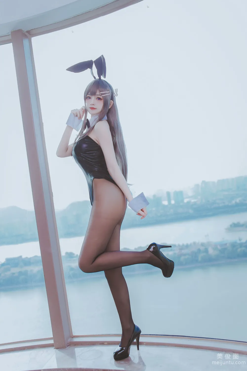 [網紅COSER寫真] 衣衣 - 麻衣兔女郎 套圖 41