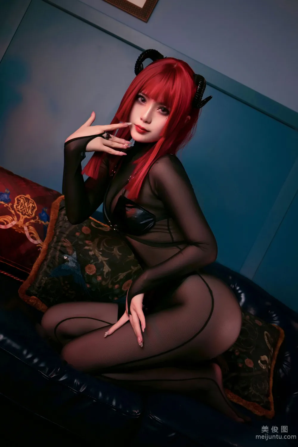 [网红COSER写真] 曉美媽&羊大真人 - 魔女集会22