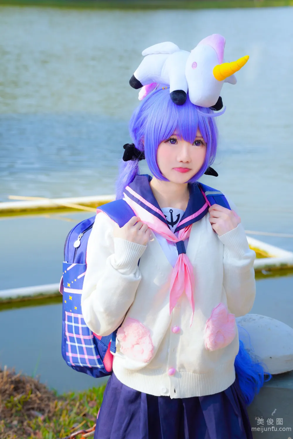 [網紅COSER寫真] Sally Dorasnow - Unicorn JK Set 套圖 15
