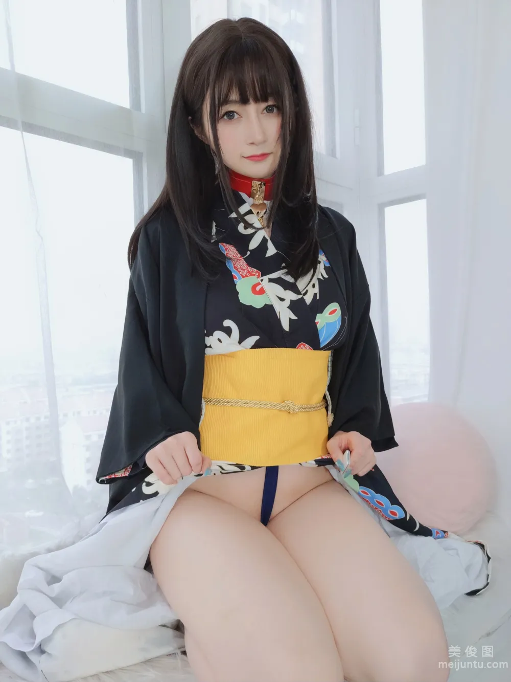 [網紅COSER寫真] 白銀 - 和服下的秘密 40