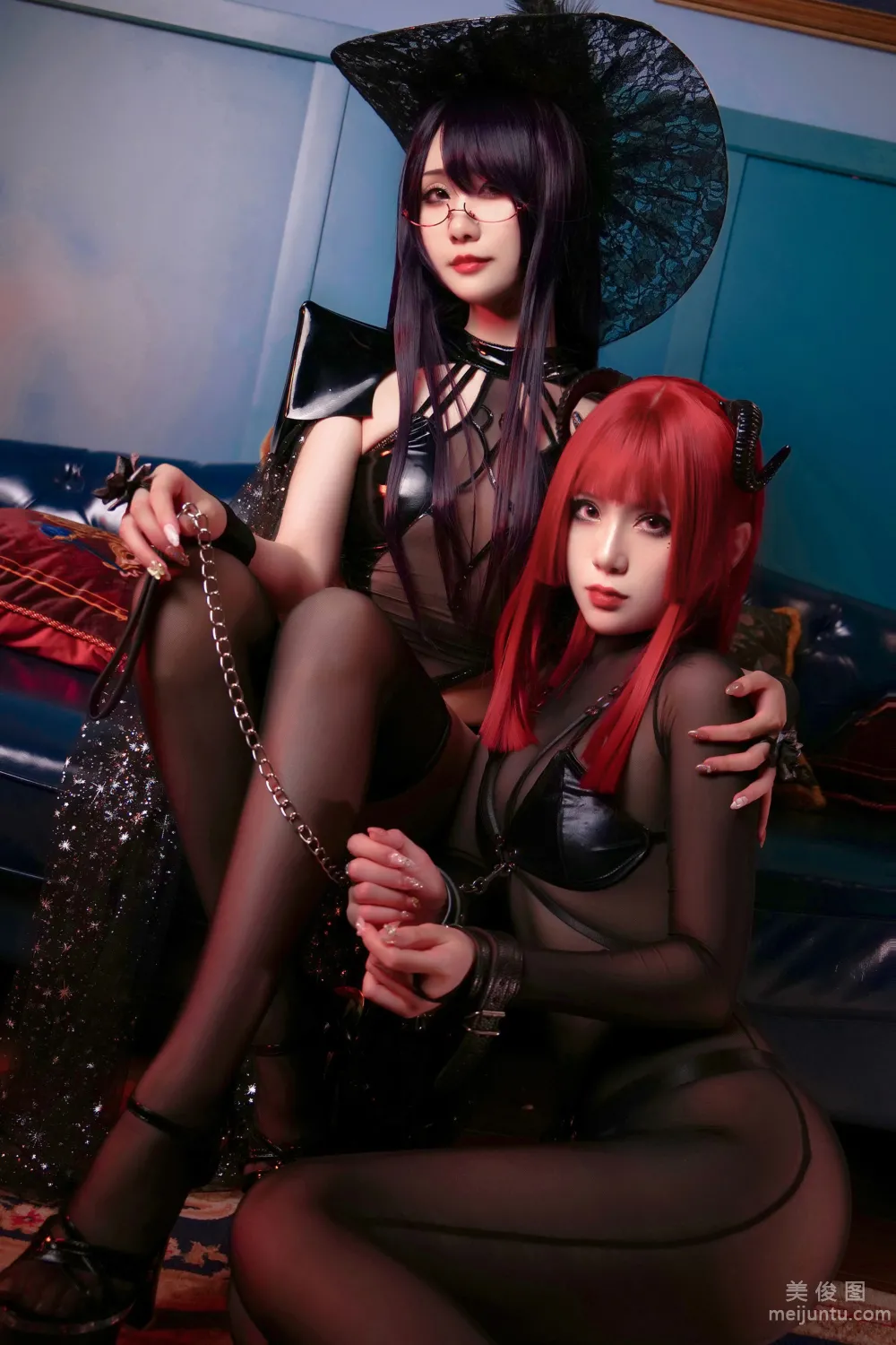 [网红COSER写真] 曉美媽&羊大真人 - 魔女集会2