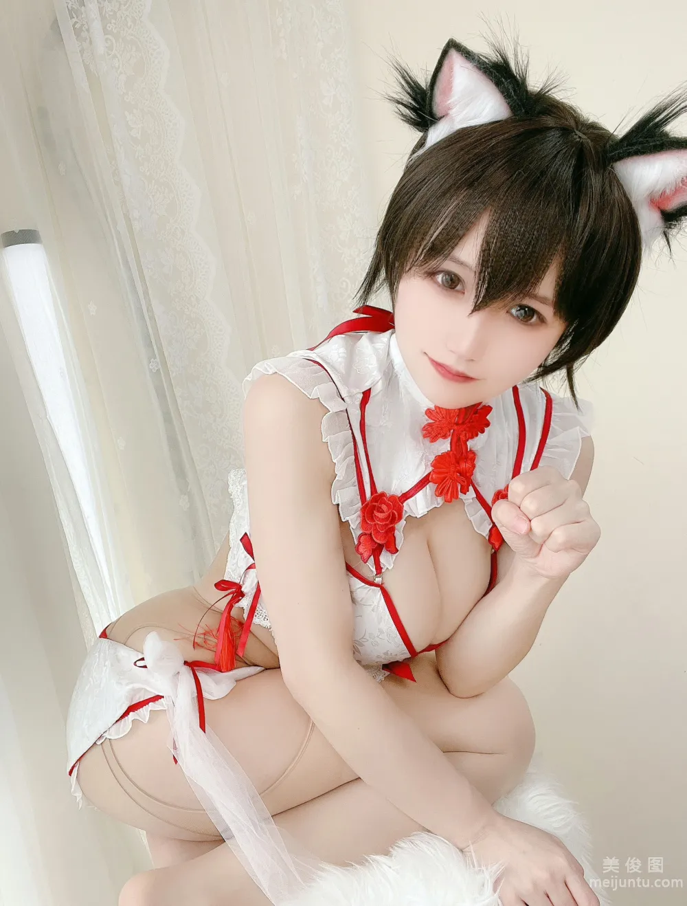 [網紅COSER寫真] 小倉千代w - 貓耳短發 4