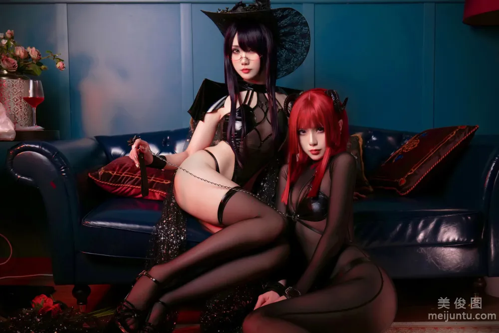[网红COSER写真] 曉美媽&羊大真人 - 魔女集会8