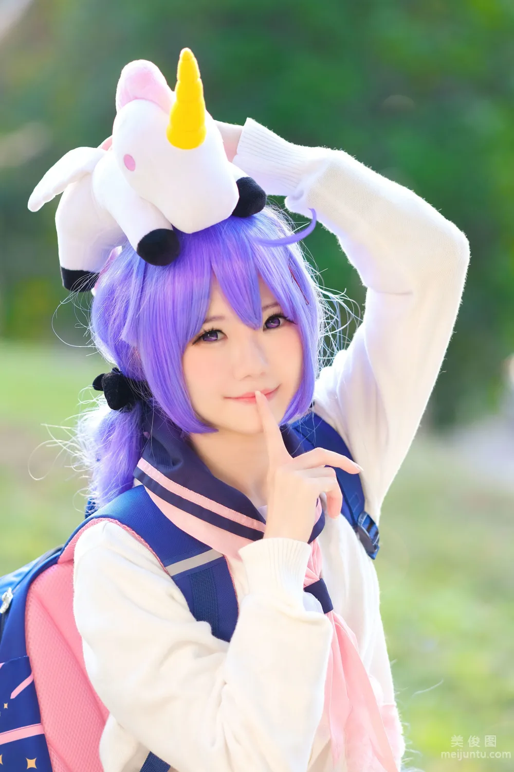 [網紅COSER寫真] Sally Dorasnow - Unicorn JK Set 套圖 25