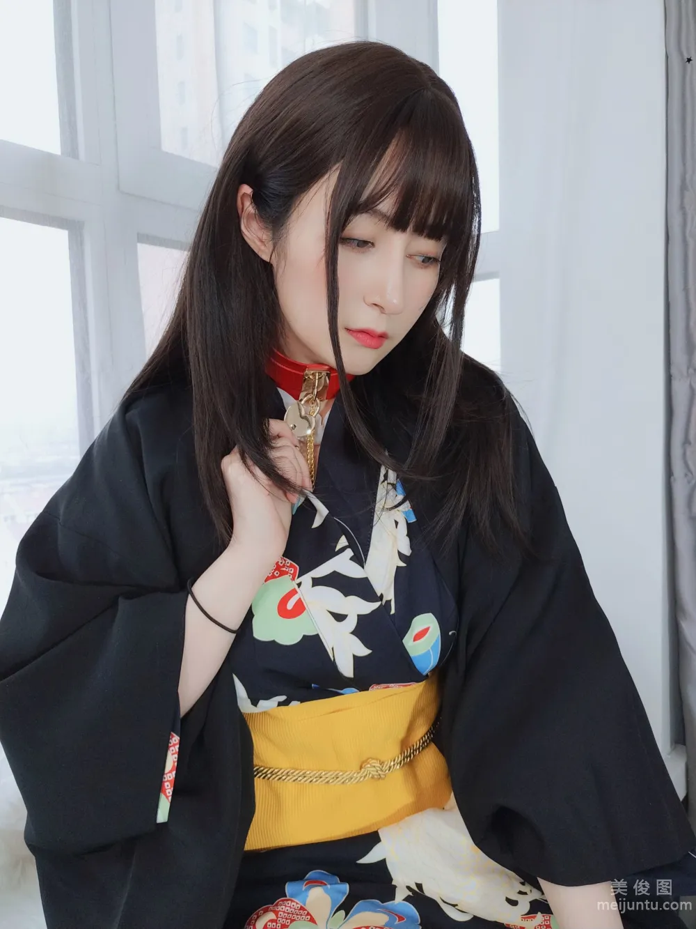 [網紅COSER寫真] 白銀 - 和服下的秘密 26
