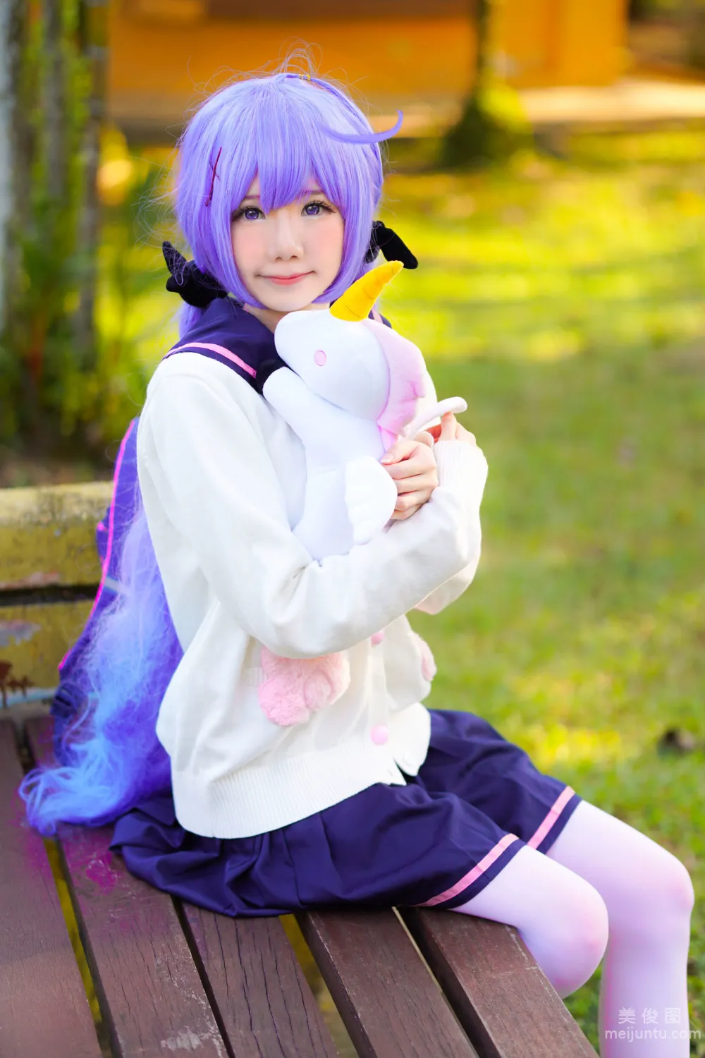 [網紅COSER寫真] Sally Dorasnow - Unicorn JK Set 套圖 17