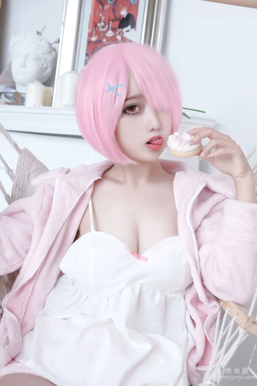 [網紅COSER寫真] eloise軟軟 - 純欲拉姆 26