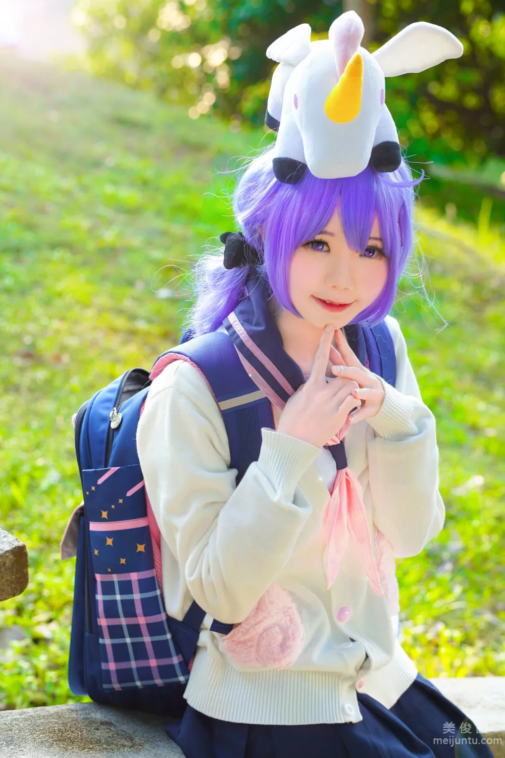 [網紅COSER寫真] Sally Dorasnow - Unicorn JK Set 套圖 20