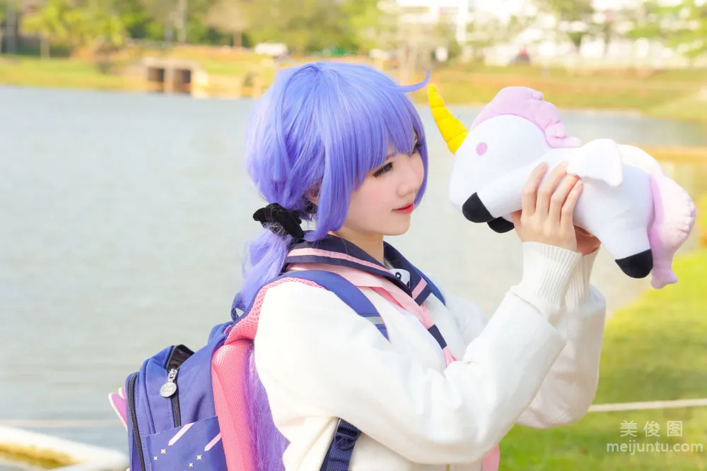 [網紅COSER寫真] Sally Dorasnow - Unicorn JK Set 套圖 16