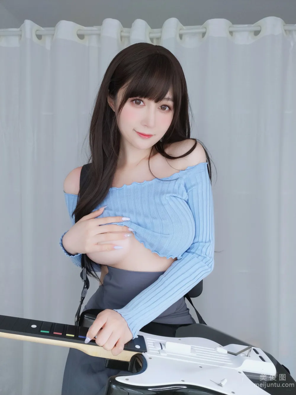 [網紅COSER寫真] 白銀 - 吉他妹妹 58
