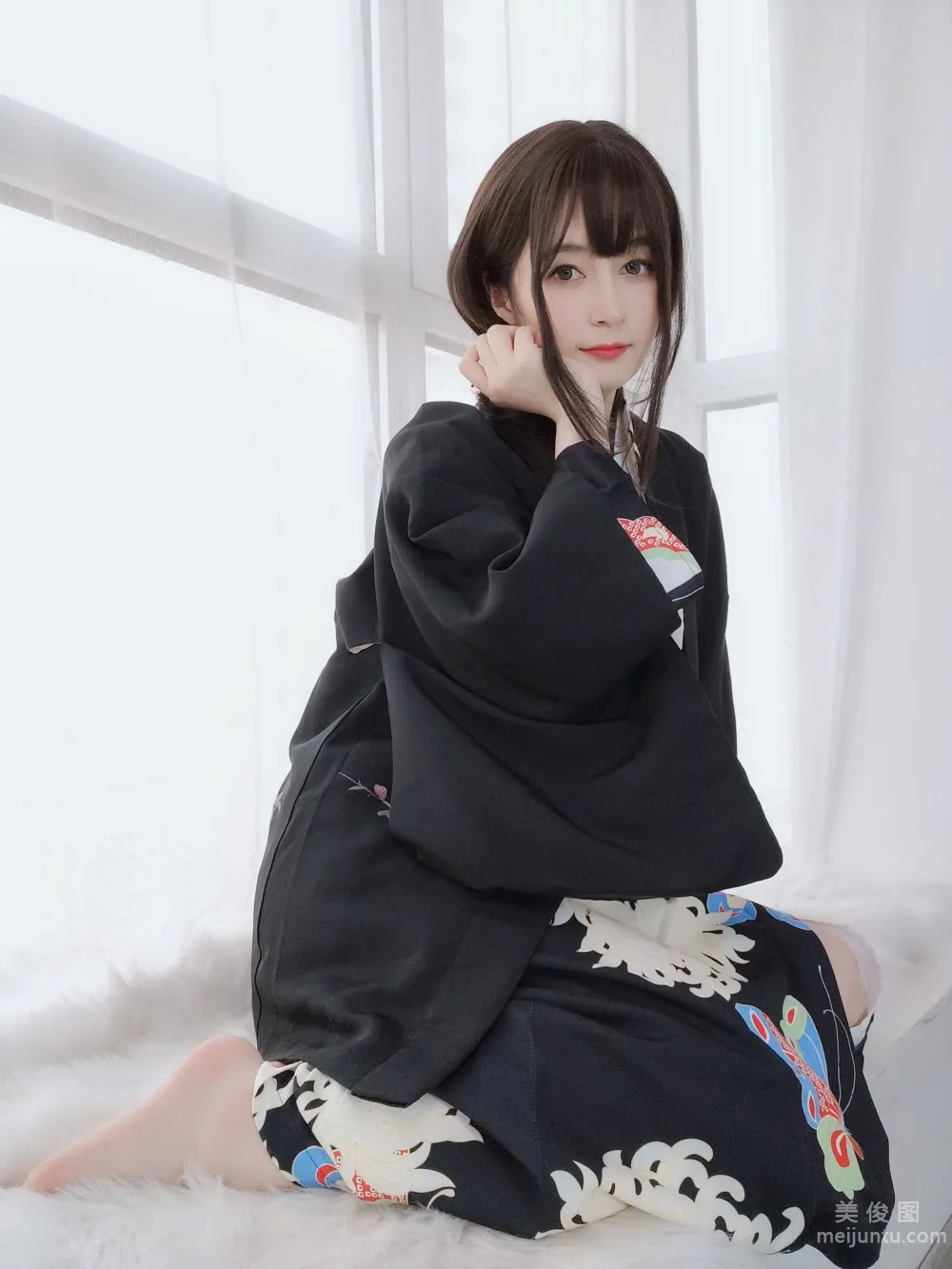 [網紅COSER寫真] 白銀 - 和服下的秘密 6