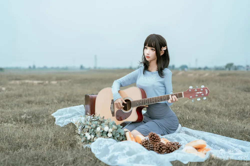 [網紅COSER寫真] 蠢沫沫 - 吉他妹妹 套圖 1
