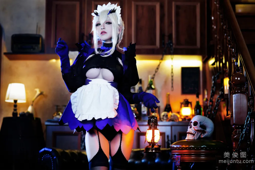 [網紅COSER寫真] 半半子 - LancerAlter Maid 套圖 29