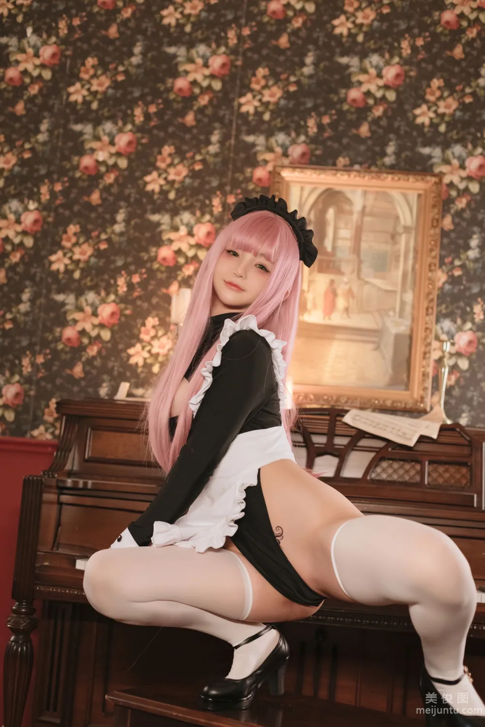 [網紅COSER寫真] 桜井甯甯 - 複古女仆 套圖 2