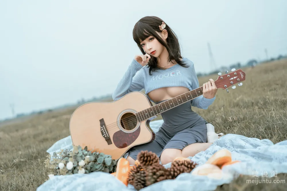 [網紅COSER寫真] 蠢沫沫 - 吉他妹妹 套圖 4