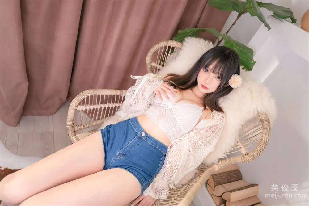 [网红COSER写真] 萝莉神楽板真冬 之 牛仔狂热9