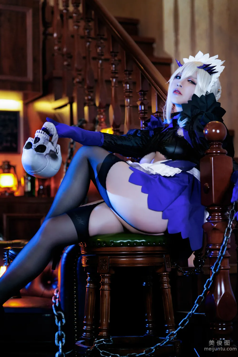 [網紅COSER寫真] 半半子 - LancerAlter Maid 套圖 40