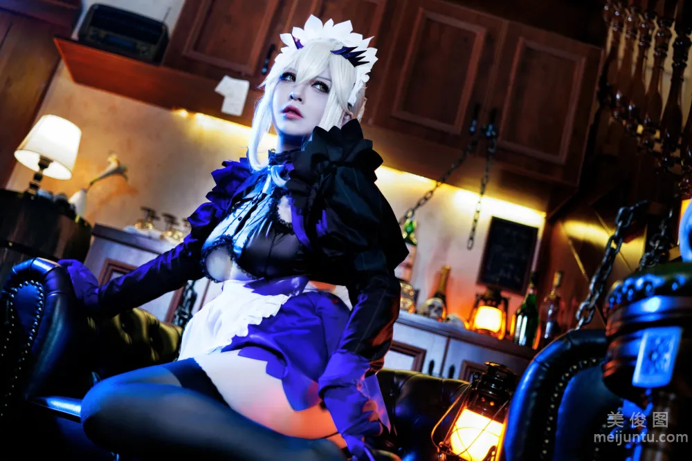 [網紅COSER寫真] 半半子 - LancerAlter Maid 套圖 18