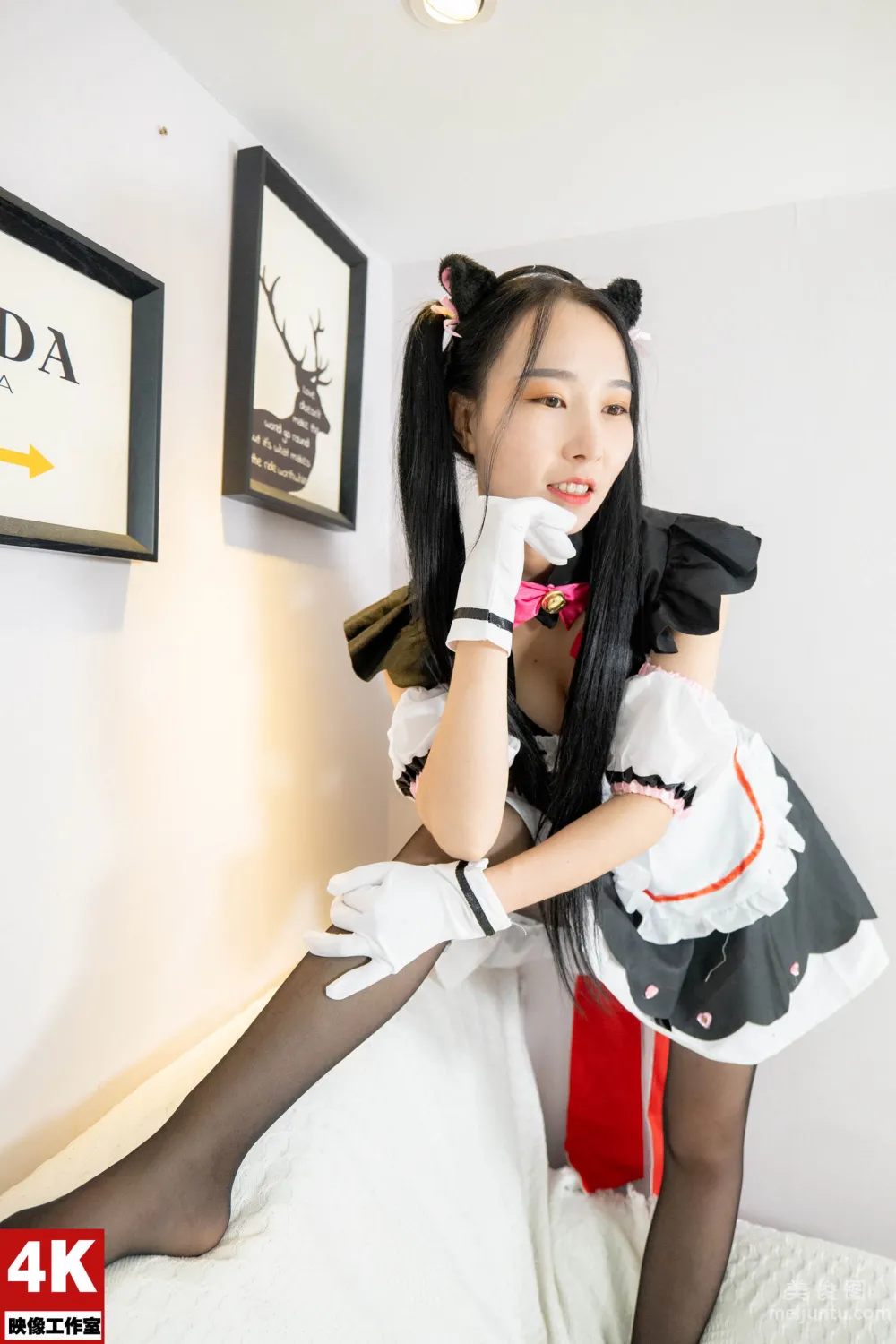 [麗櫃Ligui] 2021.09.22 Model 楓玥 絲足美腿套圖 20