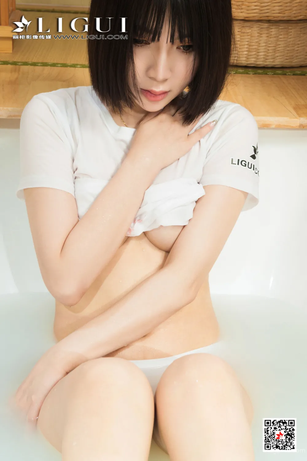 [麗櫃Ligui] 2021.09.29 Model 小七 絲足美腿套圖 49