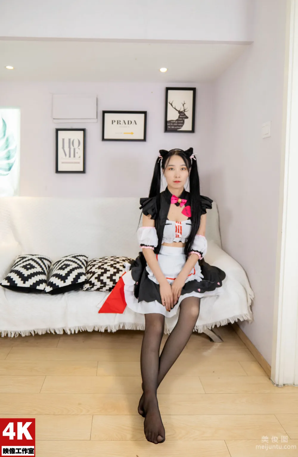 [丽柜Ligui] 2021.09.22 Model 枫玥  丝足美腿套图2