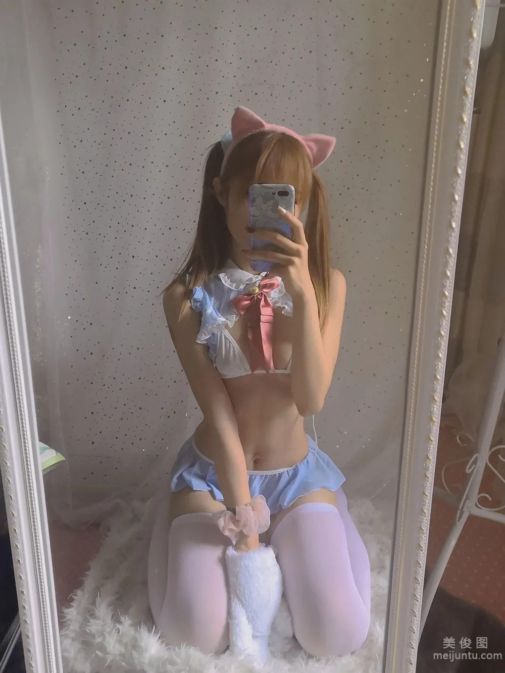 [網紅COSER寫真] 钛合金大粑粑 - 貓耳女仆 2