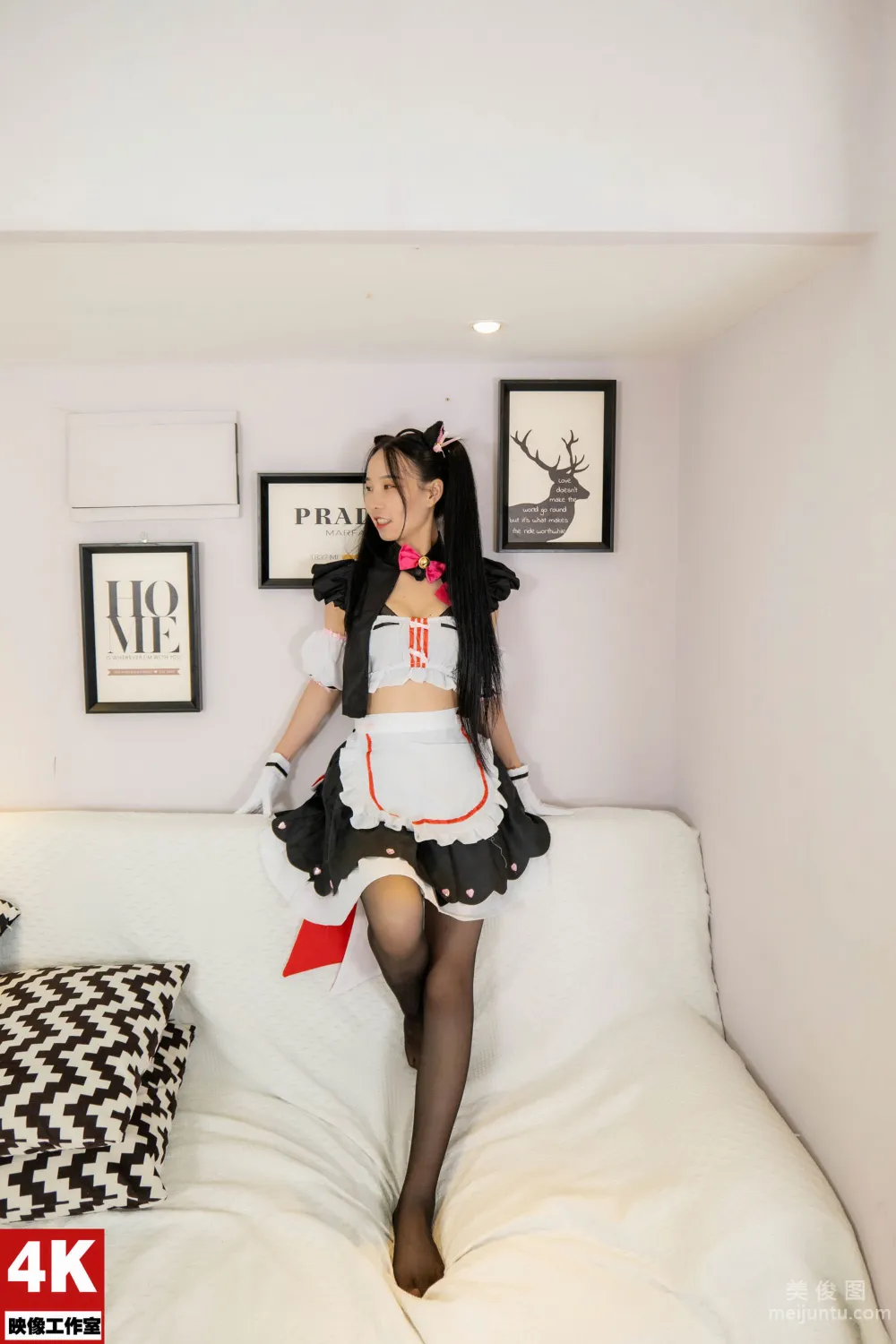 [麗櫃Ligui] 2021.09.22 Model 楓玥 絲足美腿套圖 12