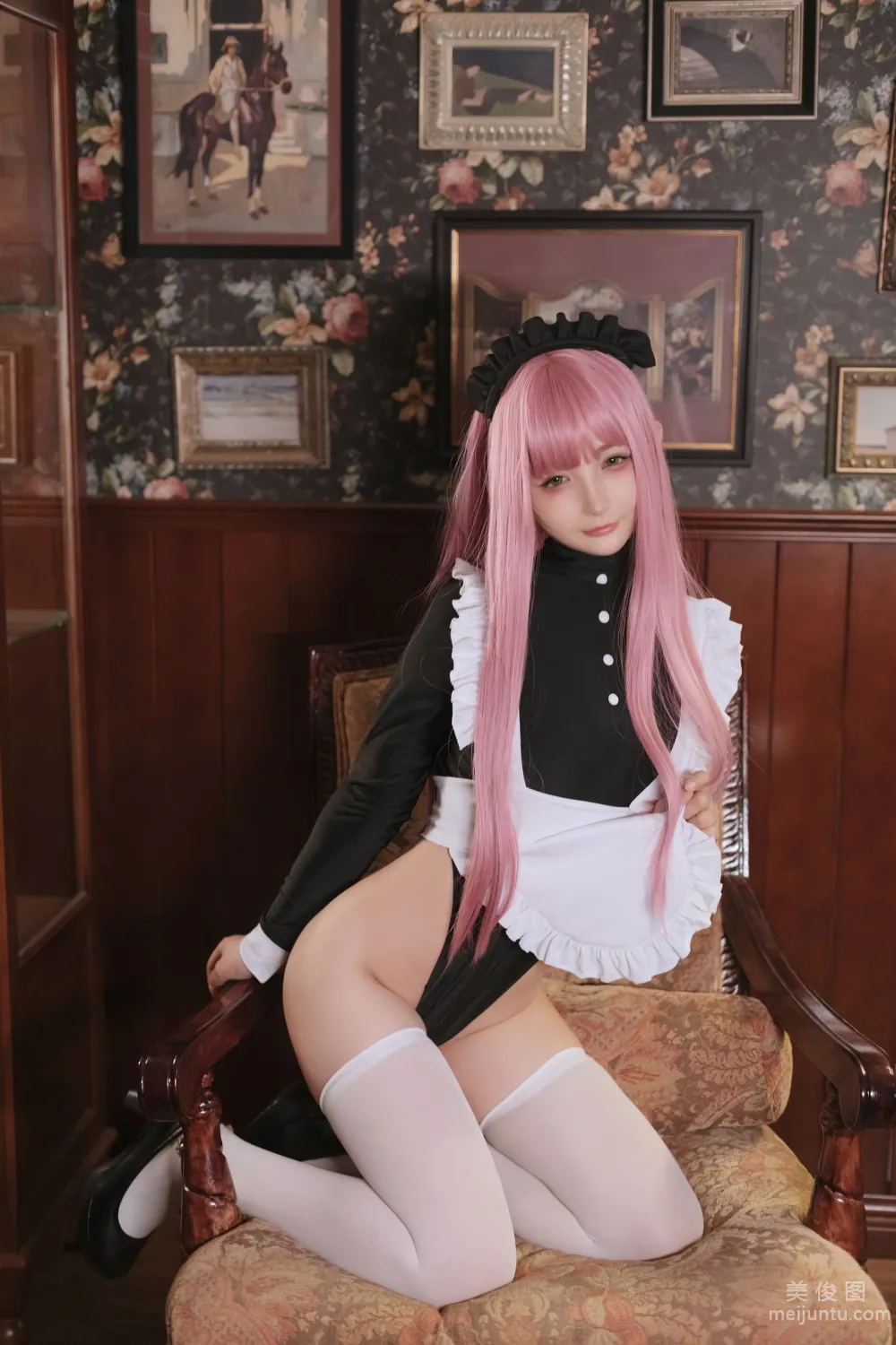 [網紅COSER寫真] 桜井甯甯 - 複古女仆 套圖 12